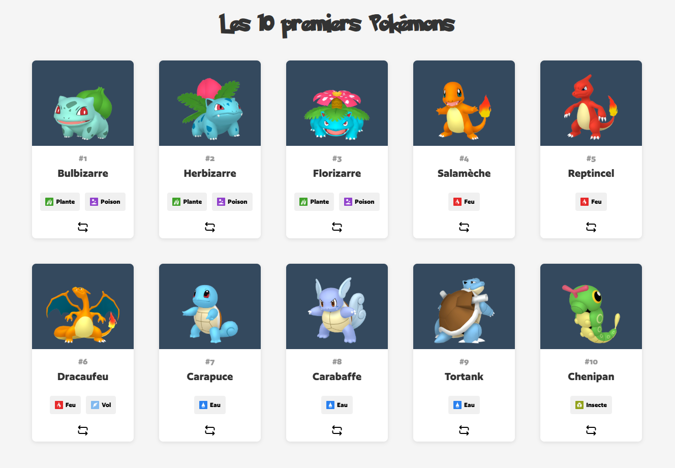 Site Pokémon API